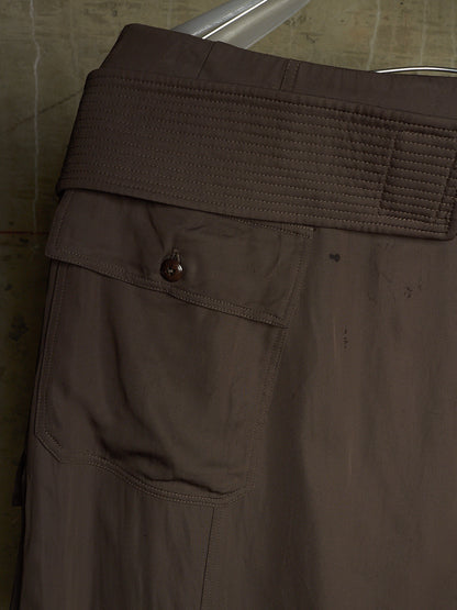 Rick Owens SS15 "FAUN" DARKDUST Drop-crotch Creatch Cargo Shorts