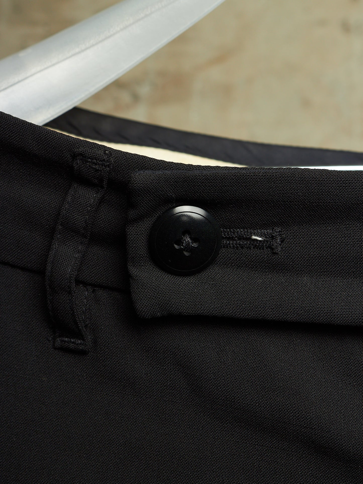 Rick Owens SS15 "FAUN" Black Virgin Wool Drop-crotch Pod Shorts
