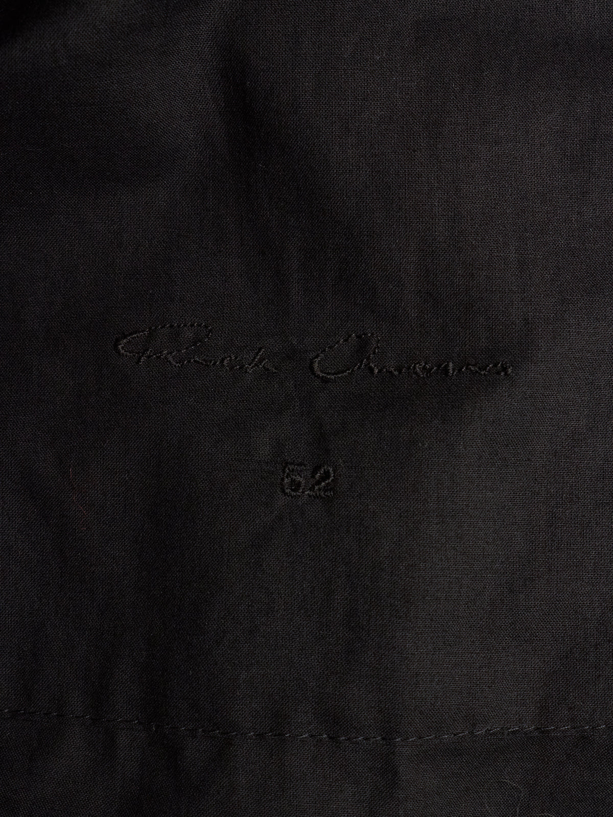 Rick Owens SS16 "CYCLOPS" BLACK Lamb Nubuck Leather Intarsia Rider Jacket