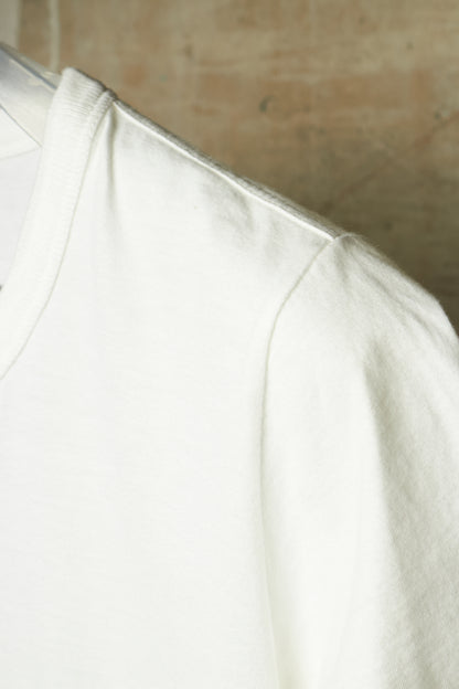 Rick Owens SS18 "DIRT" White Raw Edge Level T-shirt