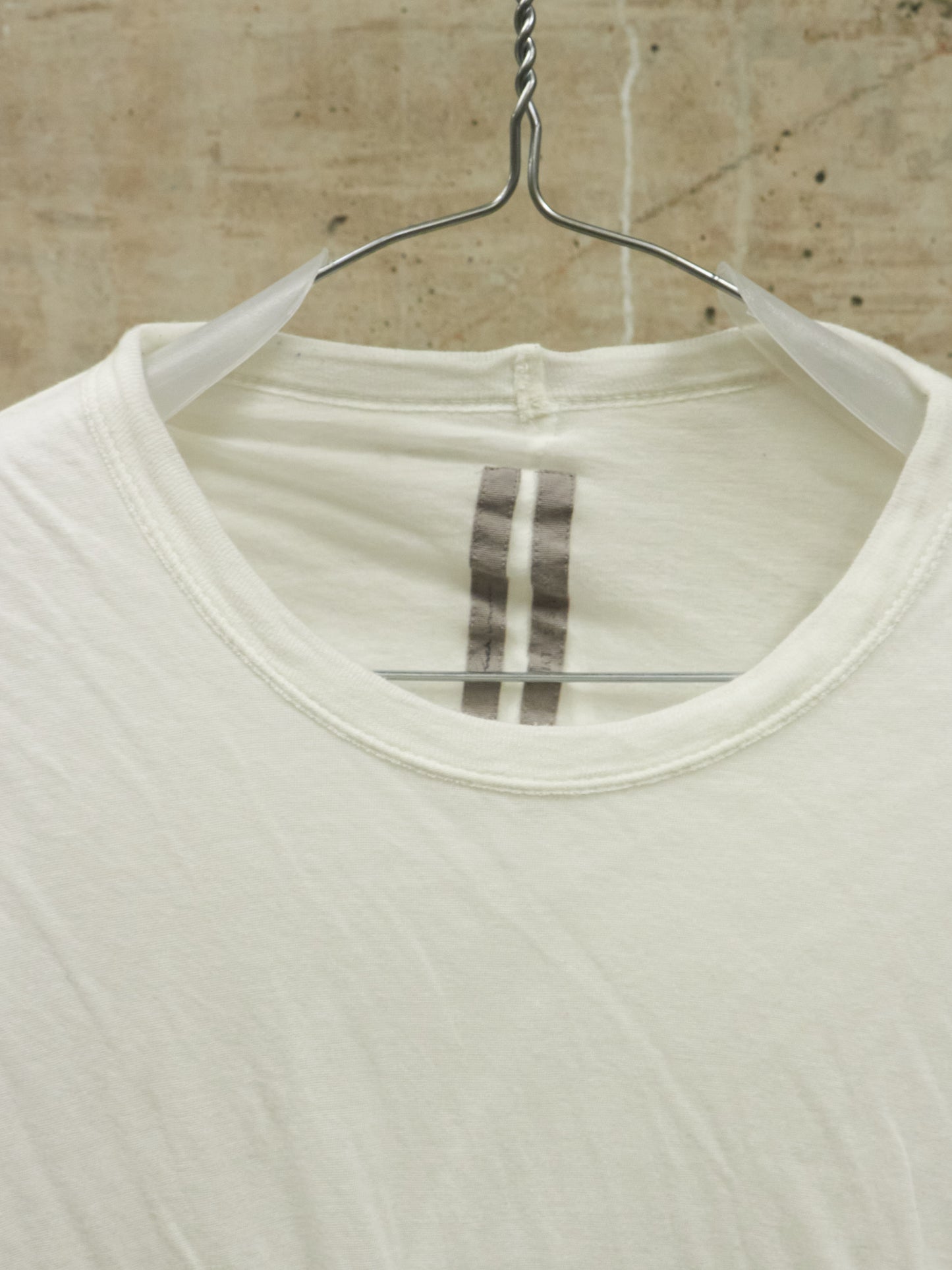Rick Owens SS18 "DIRT" MILK Double Layered Long Sleeves