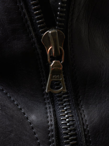 Isamu Katayama "BACKLASH" 2010s Side Zip Deerskin Leather Boots