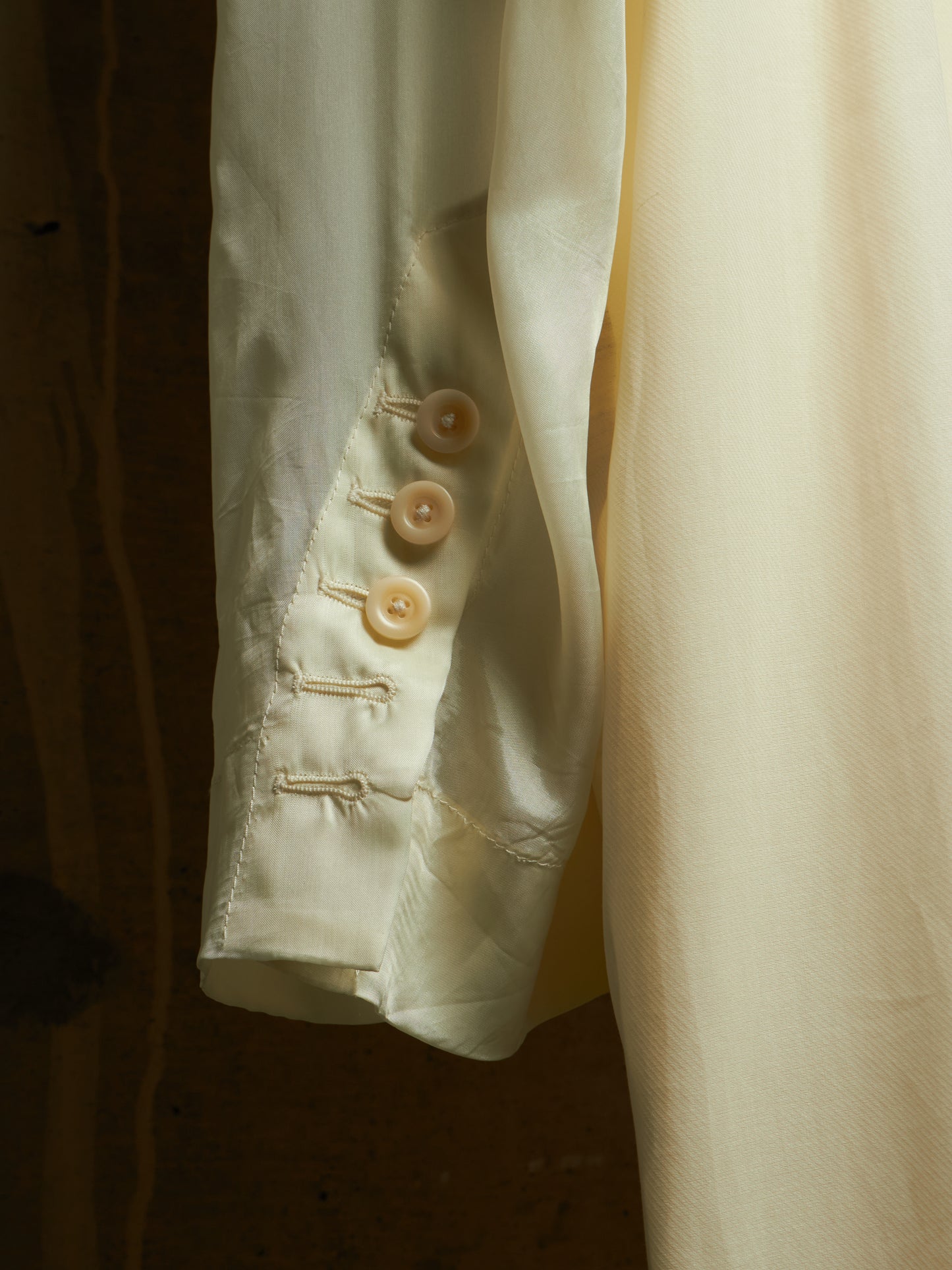 Rick Owens SS22 "FOGACHINE" NATURAL Sheer Jumbo Tatlin Coat