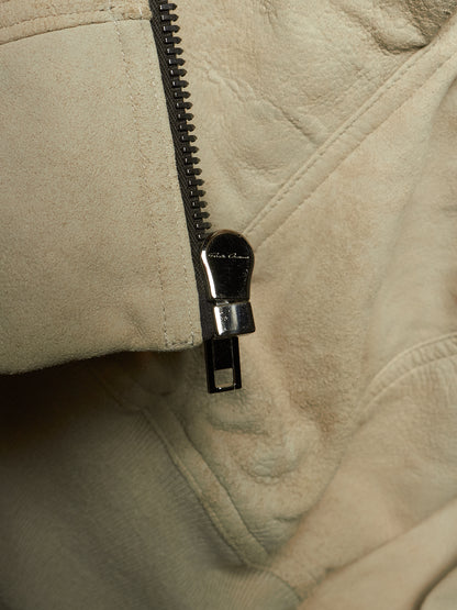 Rick Owens SS25 "HOLLYWOOD" DINGE Megablister Bauhaus Flight Lamb Leather Jacket