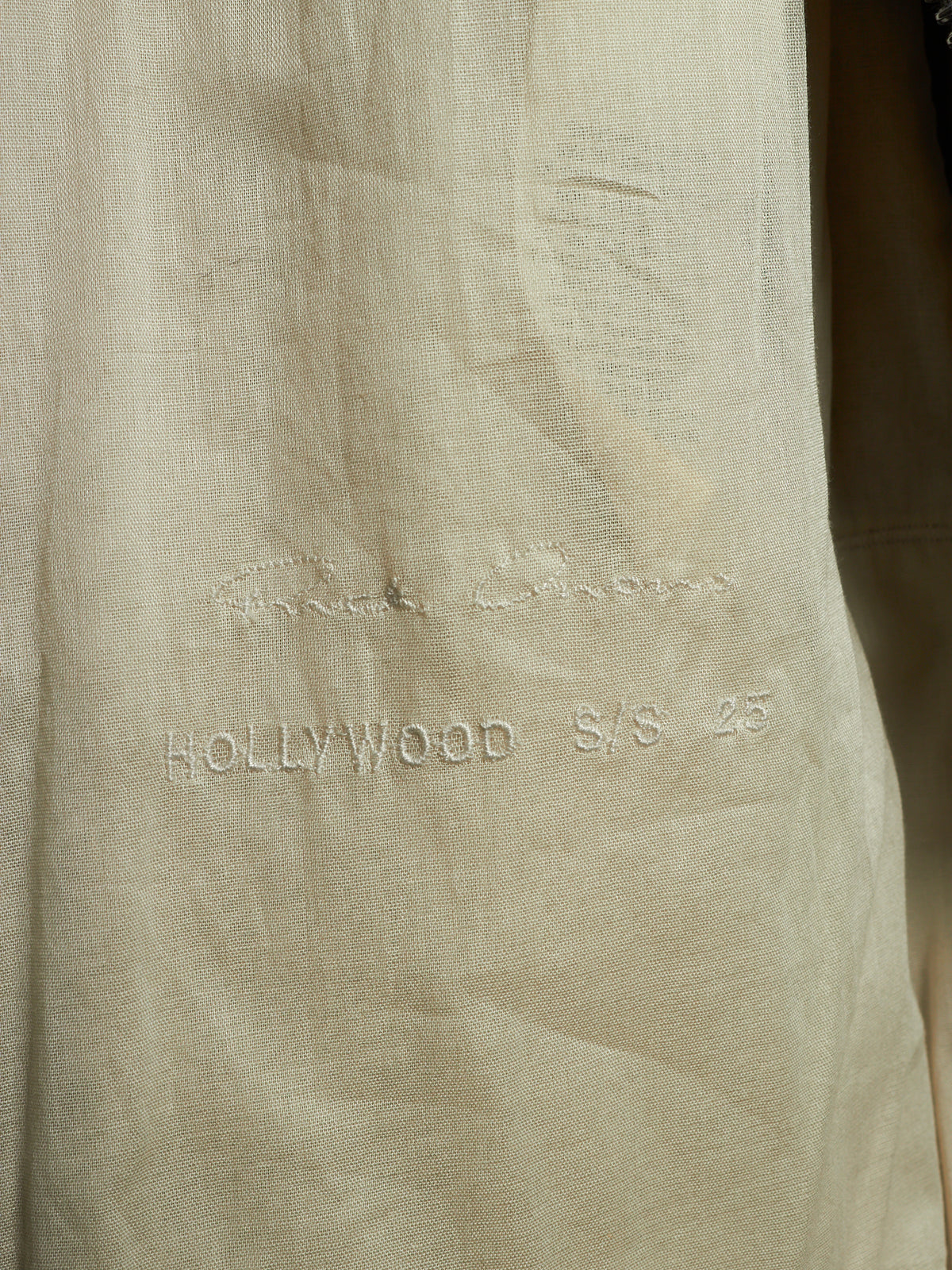 Rick Owens SS25 "HOLLYWOOD" DINGE Megablister Bauhaus Flight Lamb Leather Jacket