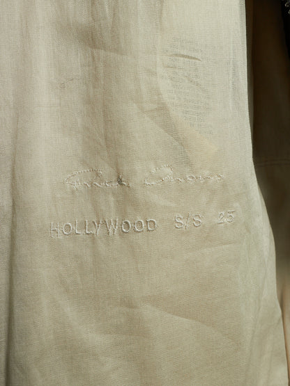 Rick Owens SS25 "HOLLYWOOD" DINGE Megablister Bauhaus Flight Lamb Leather Jacket