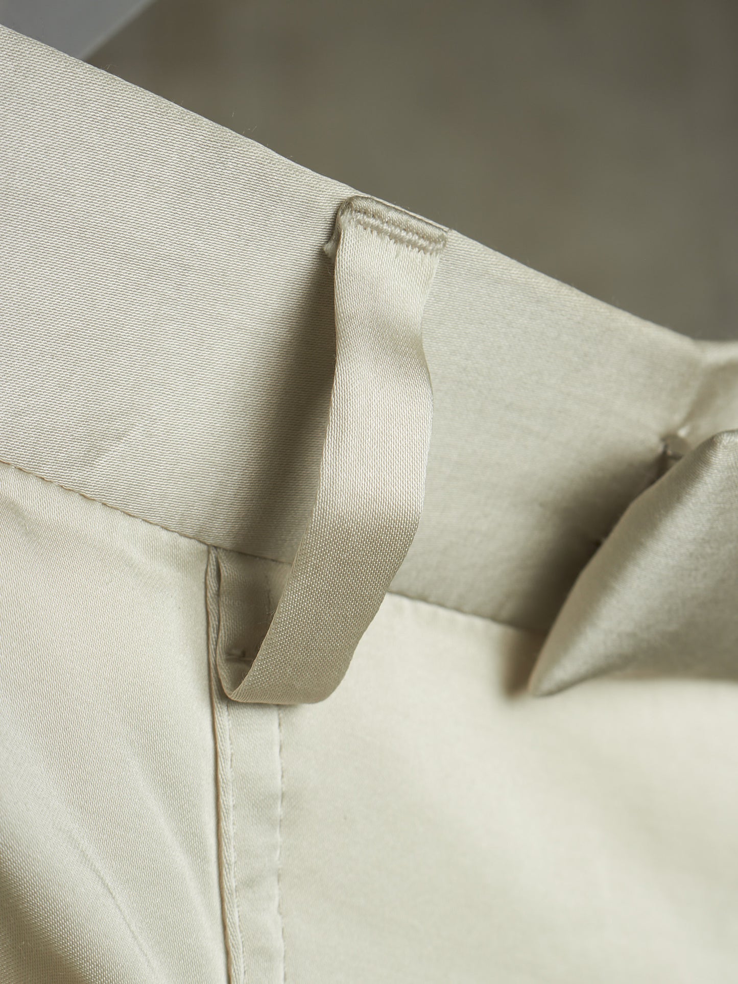 Rick Owens SS25 "HOLLYWOOD" DINGE Satin 'Mastodon' Wide Leg Trousers