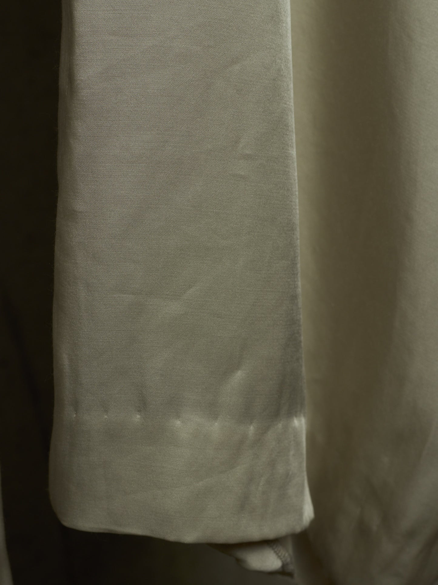 Rick Owens SS25 "HOLLYWOOD" DINGE Satin 'Mastodon' Wide Leg Trousers