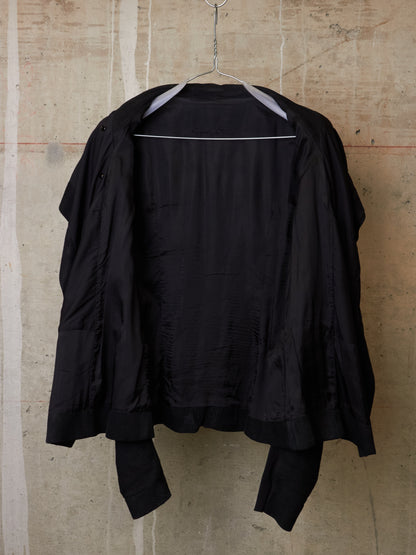 Rick Owens SS14 "VICIOUS" Blistered Lamb Leather Drape Blazer