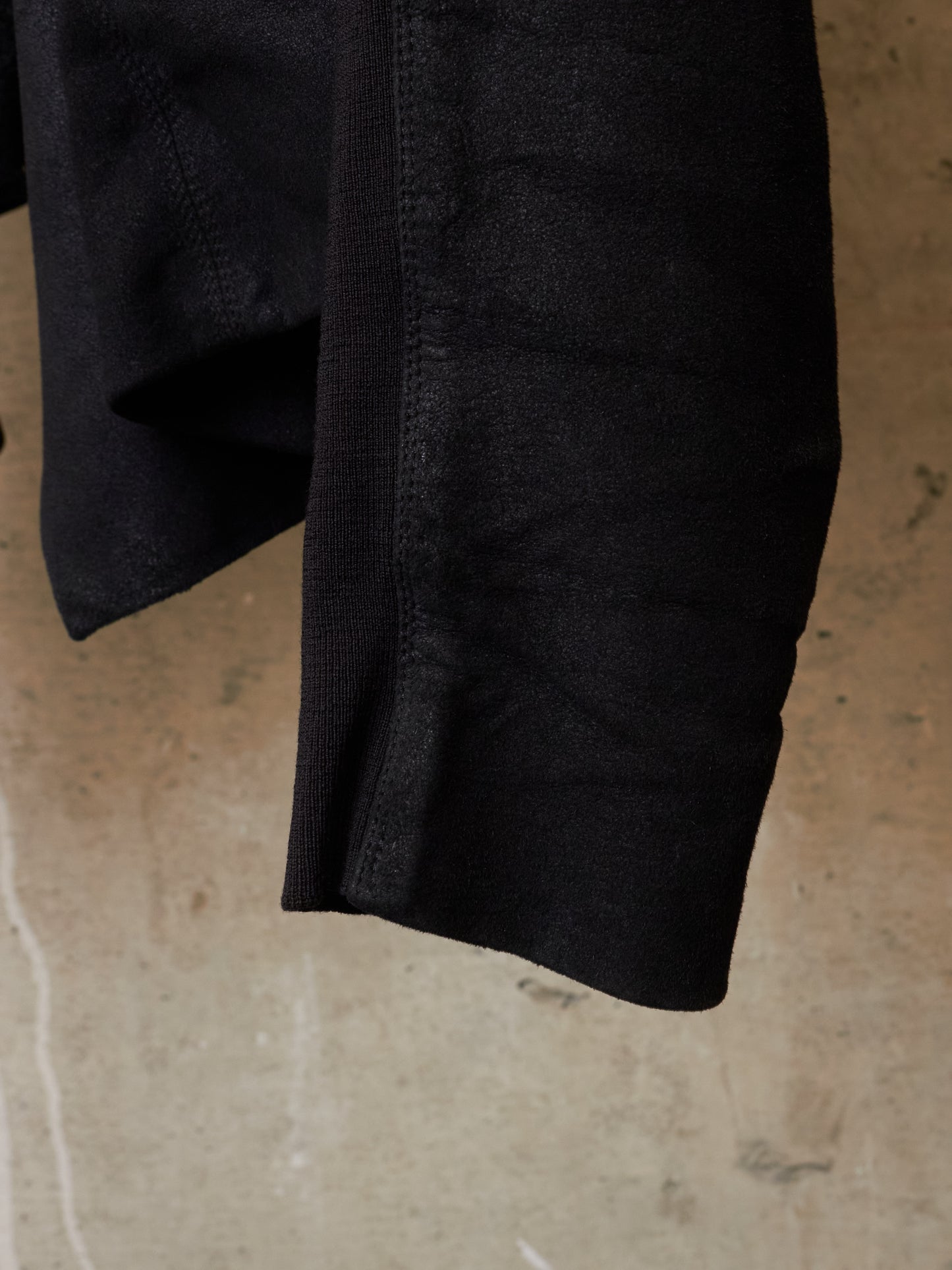 Rick Owens SS14 "VICIOUS" Blistered Lamb Leather Drape Blazer