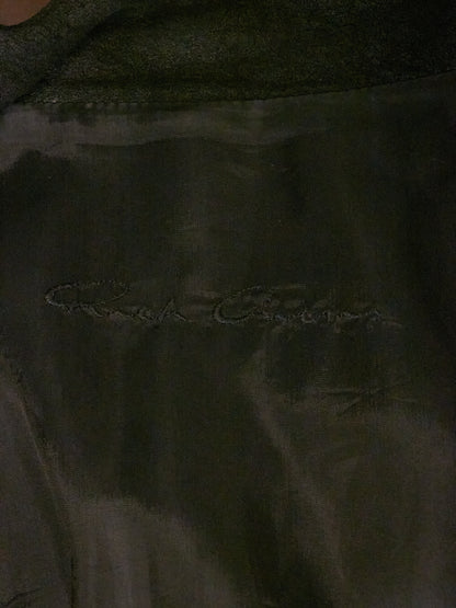 Rick Owens SS14 "VICIOUS" Blistered Lamb Leather Drape Blazer