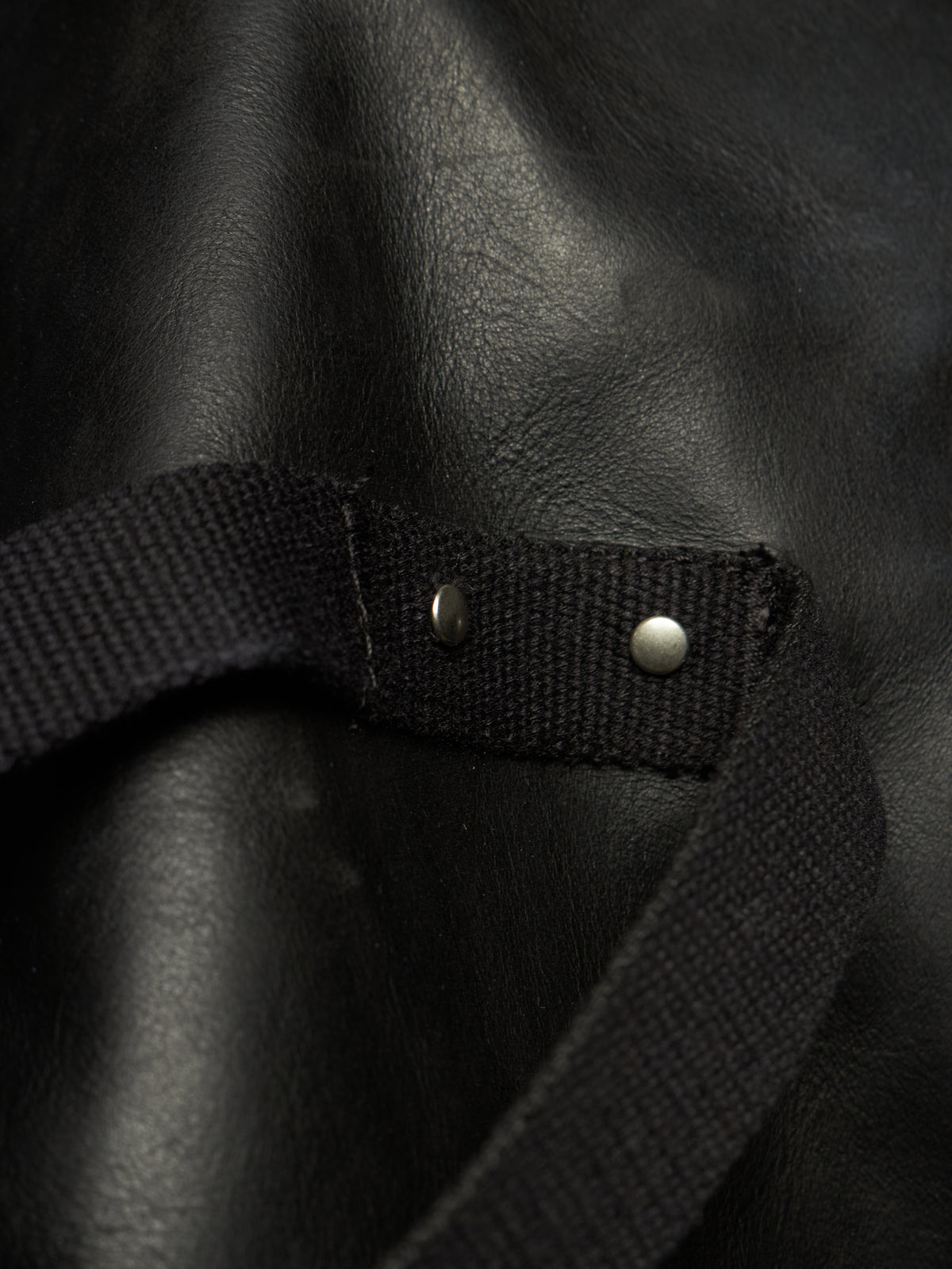 Rick Owens SS24 "LIDO" Black Oiled Calf Leather EDFU Tatlin Flight Jacket