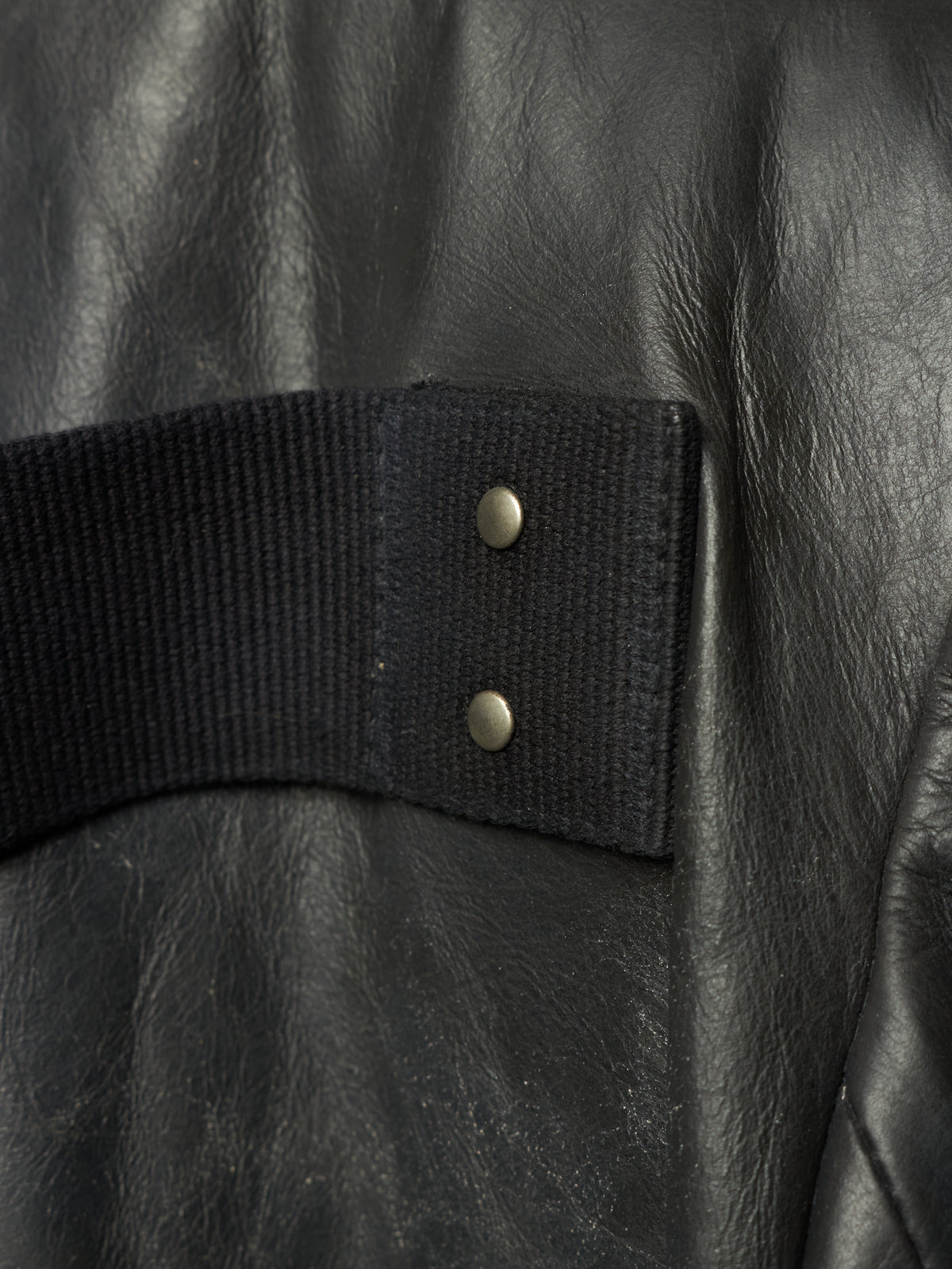 Rick Owens SS25 "HOLLYWOOD" Black Tamponato Calf Leather Lido Coat