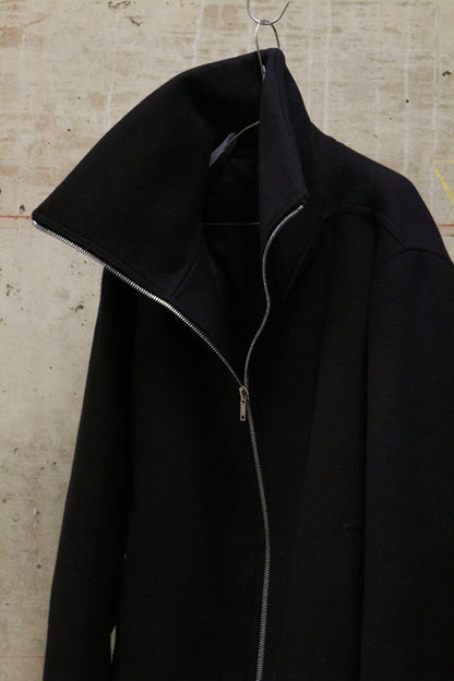 Rick Owens AW25 "CONCORDIANS" Wool Blixa Dracucollar Padded Bomber Jacket