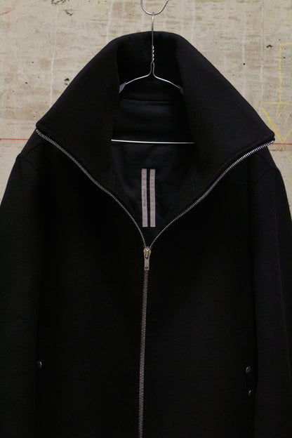Rick Owens AW25 "CONCORDIANS" Wool Blixa Dracucollar Padded Bomber Jacket