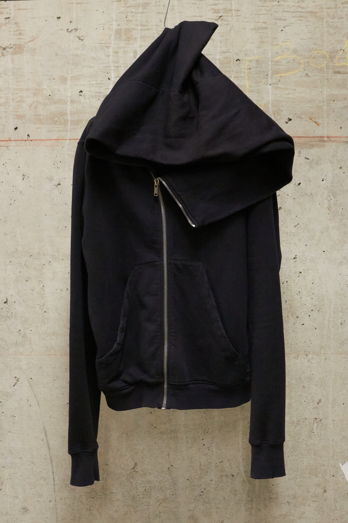 Rick Owens DRKSHDW AW10 "GLEAM" Wizard Mountain Zip Fleece Hoodie