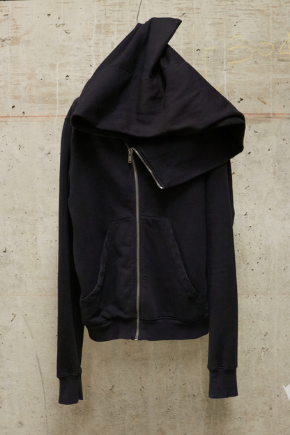Rick Owens DRKSHDW AW10 "GLEAM" Wizard Mountain Zip Fleece Hoodie