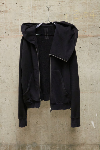 Rick Owens DRKSHDW AW10 "GLEAM" Wizard Mountain Zip Fleece Hoodie