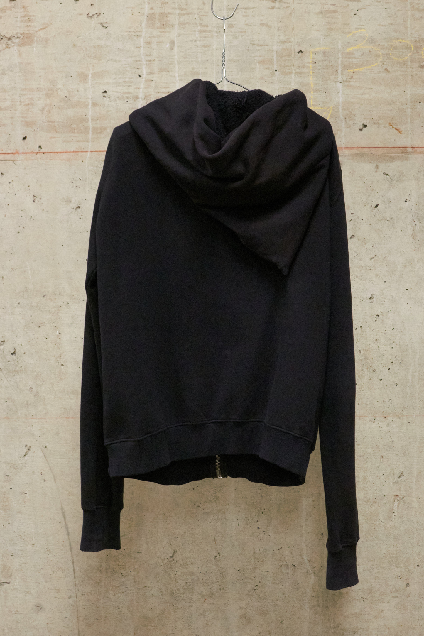Rick Owens DRKSHDW AW10 "GLEAM" Wizard Mountain Zip Fleece Hoodie