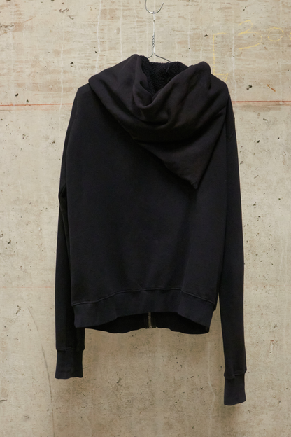 Rick Owens DRKSHDW AW10 "GLEAM" Wizard Mountain Zip Fleece Hoodie