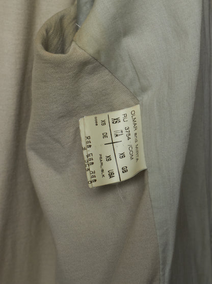 Rick Owens AW04 "QUEEN" PEARL / BLACK Hybrid Lambskin Leather Rider Jacket