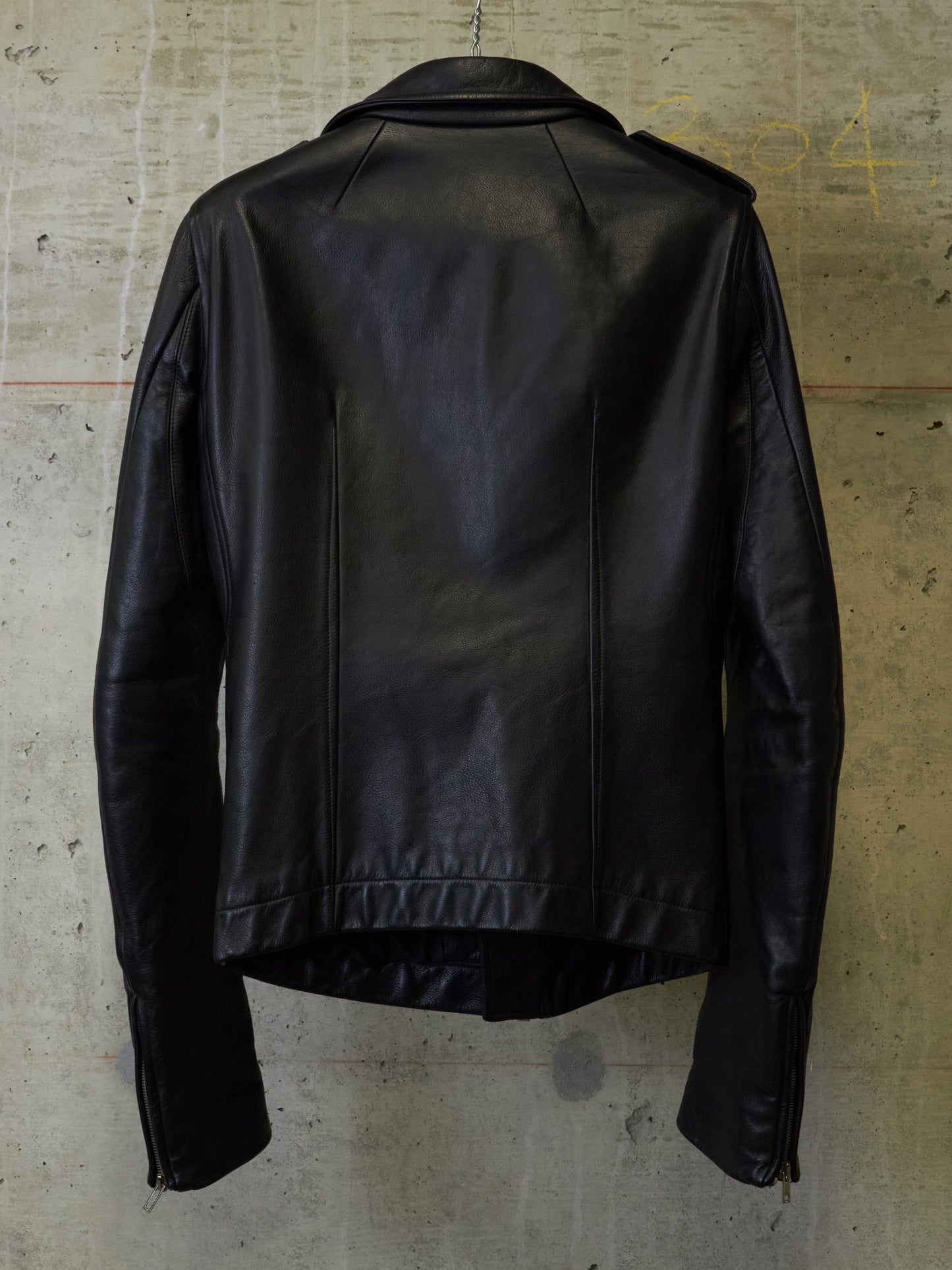 Rick Owens AW10 "GLEAM" Heavy Calfskin Leather Stooges Jacket