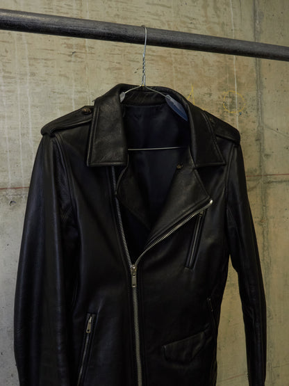 Rick Owens AW10 "GLEAM" Heavy Calfskin Leather Stooges Jacket