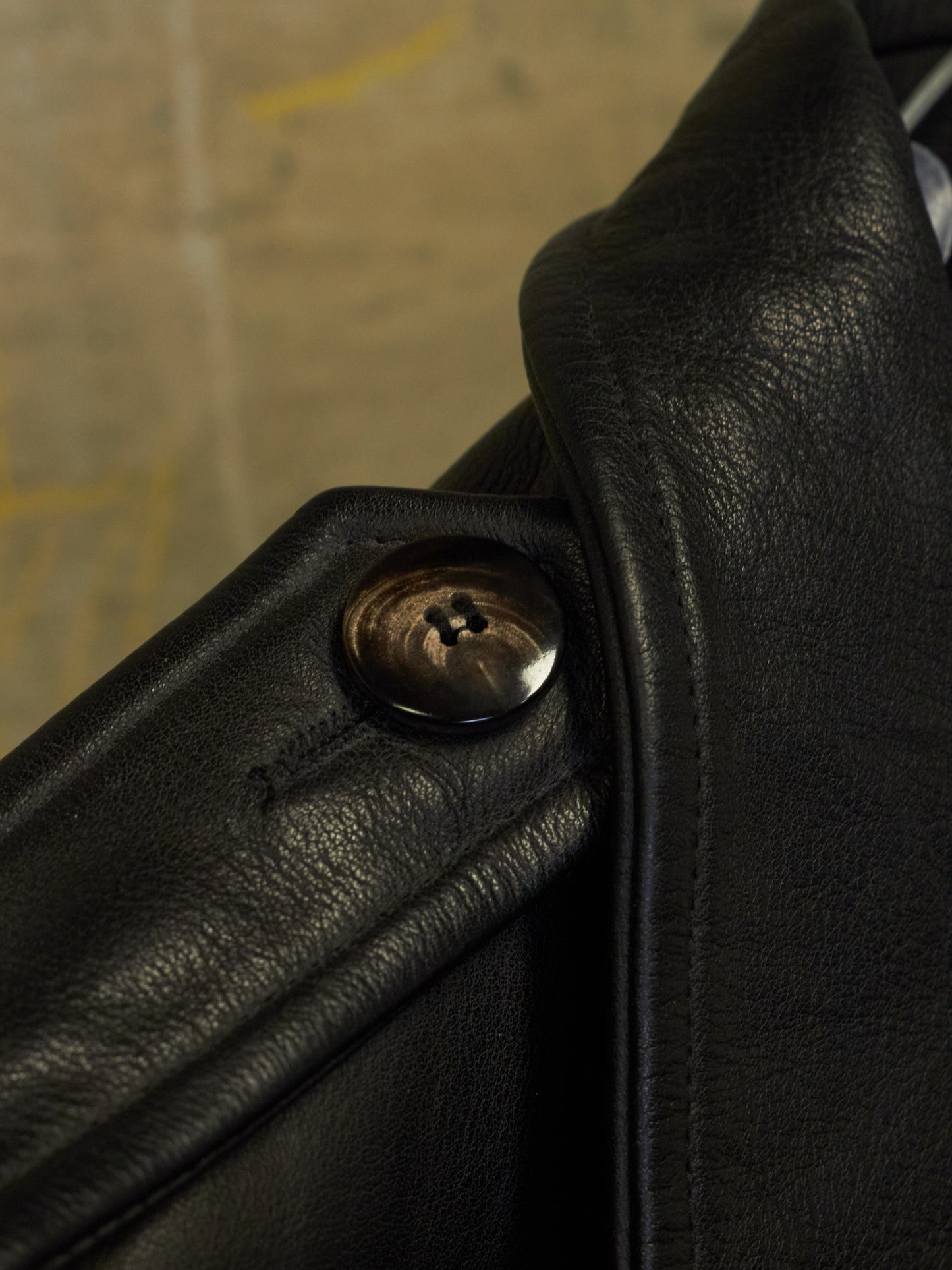 Rick Owens AW10 "GLEAM" Heavy Calfskin Leather Stooges Jacket