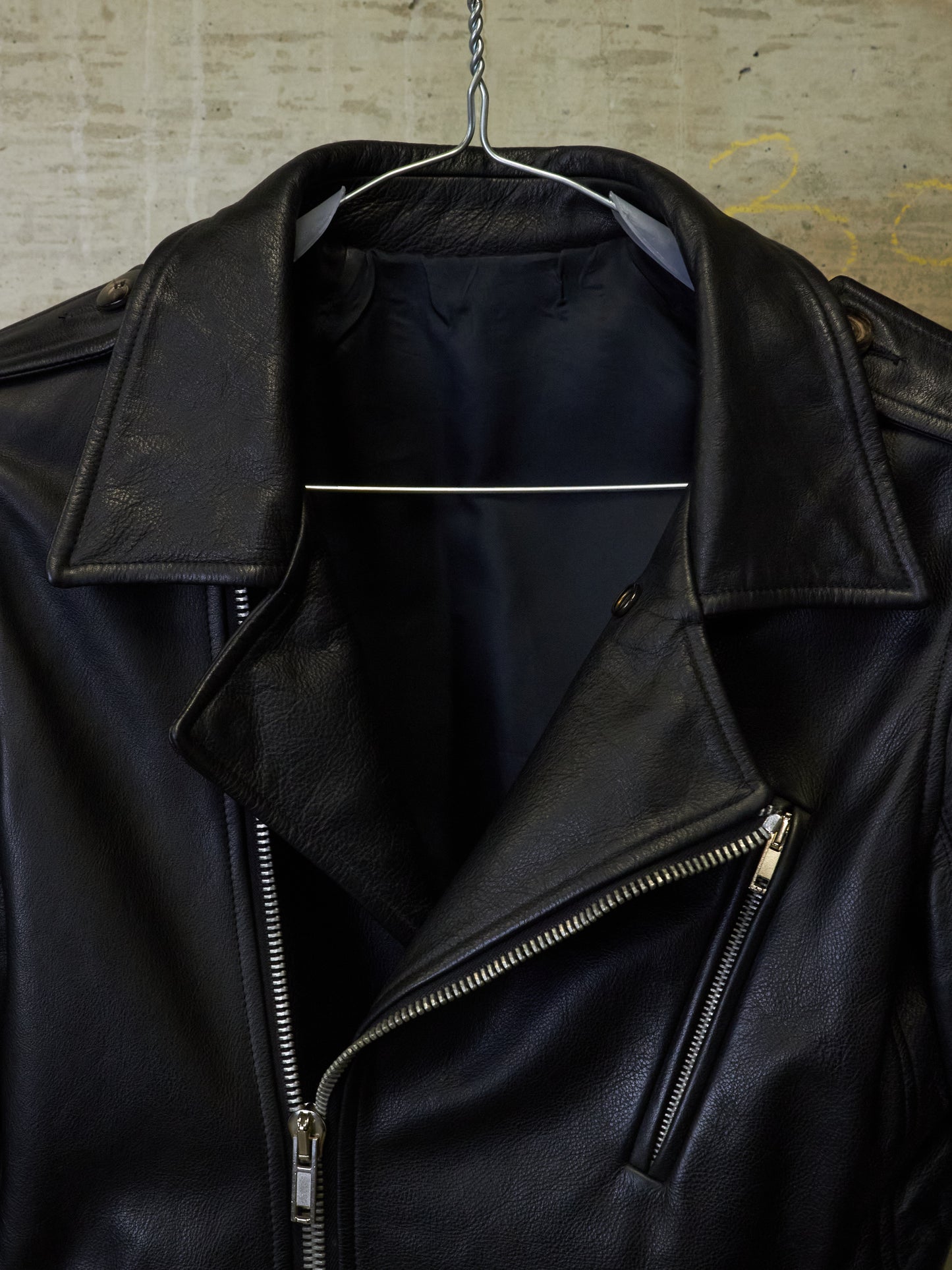 Rick Owens AW10 "GLEAM" Heavy Calfskin Leather Stooges Jacket