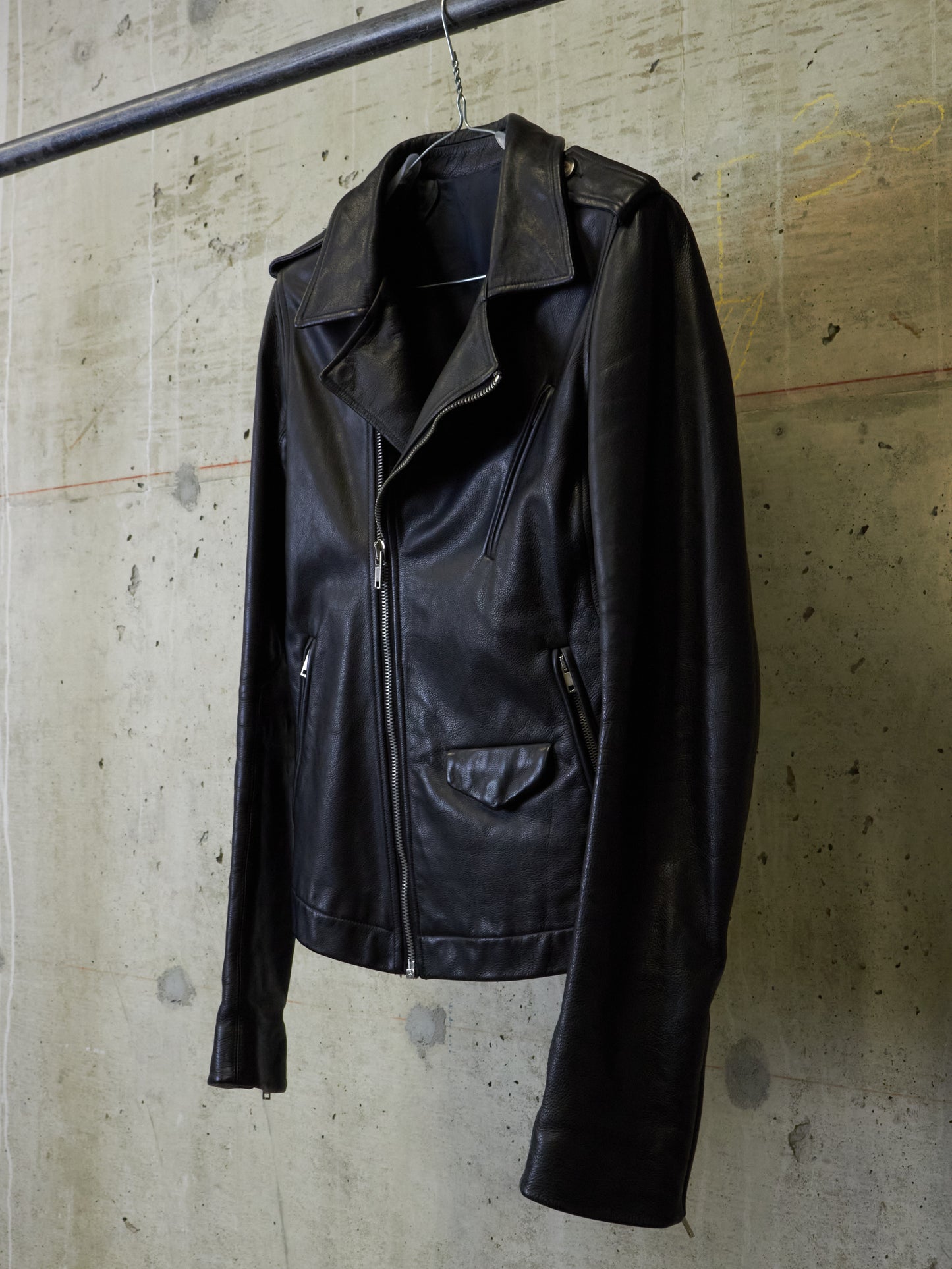 Rick Owens AW10 "GLEAM" Heavy Calfskin Leather Stooges Jacket