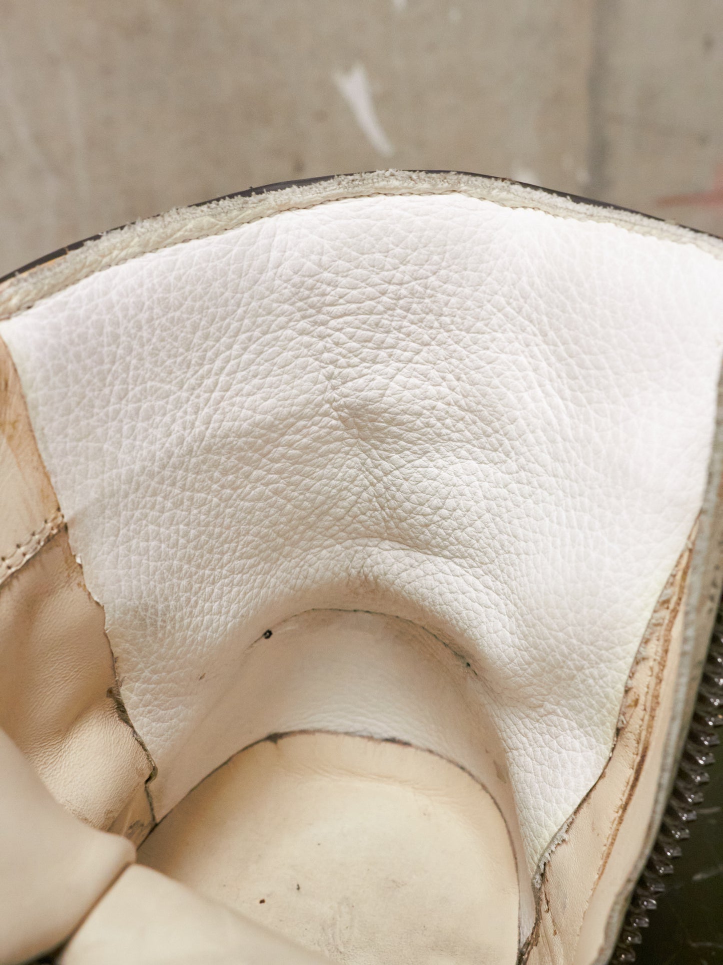 Rick Owens AW21 "GETHSEMANE" MILK BLACK Geobasket Calf Leather Sneaker
