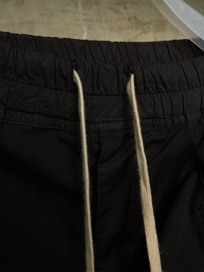 Rick Owens DRKSHDW AW15 "SPHINX" Black Drop-crotch Memphis Cargo Pants