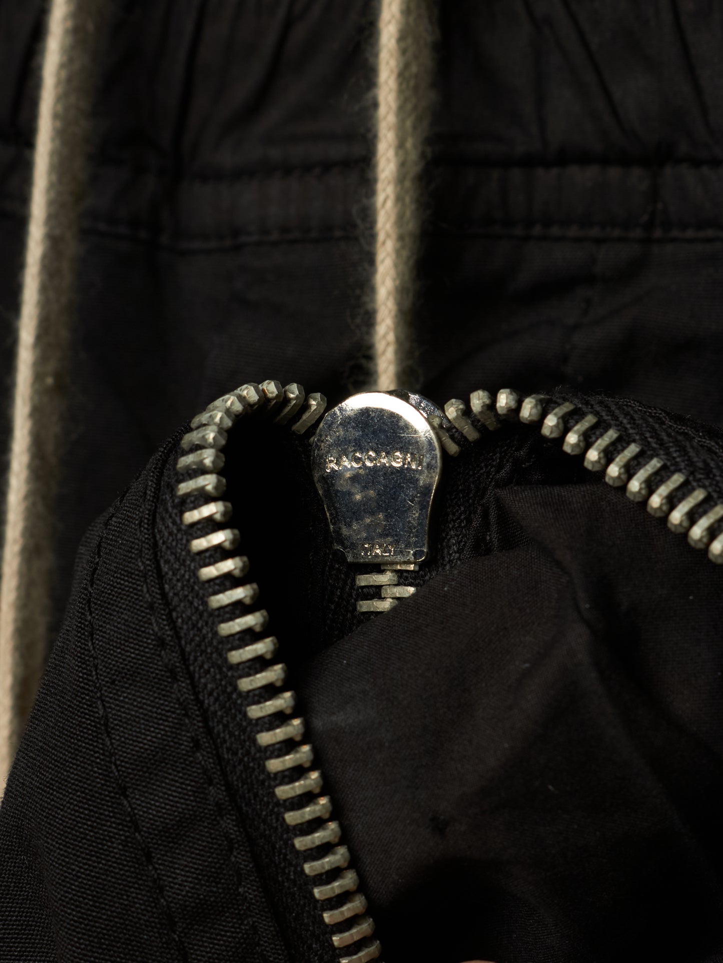 Rick Owens DRKSHDW AW15 "SPHINX" Black Drop-crotch Memphis Cargo Pants