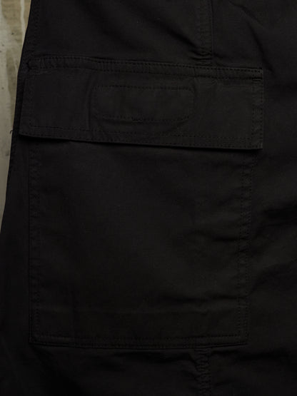 Rick Owens DRKSHDW AW15 "SPHINX" Black Drop-crotch Memphis Cargo Pants