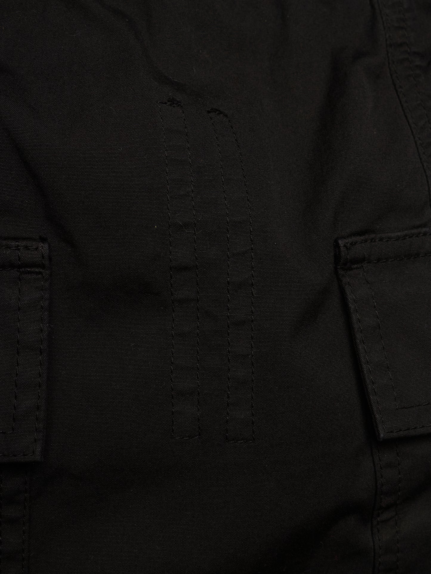 Rick Owens DRKSHDW AW15 "SPHINX" Black Drop-crotch Memphis Cargo Pants