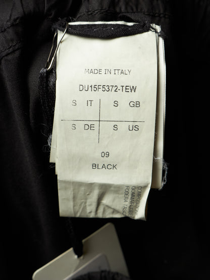 Rick Owens DRKSHDW AW15 "SPHINX" Black Drop-crotch Memphis Cargo Pants