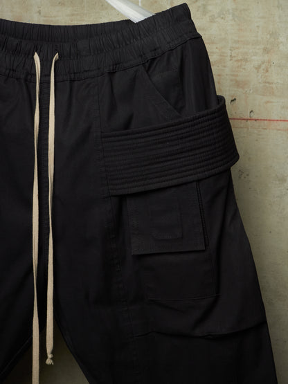 Rick Owens DRKSHDW AW17 "GLITTER" Cotton Creatch Cargo Pants