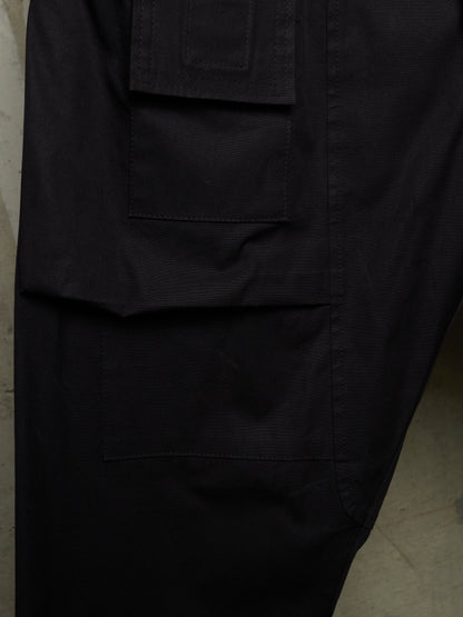 Rick Owens DRKSHDW AW17 "GLITTER" Cotton Creatch Cargo Pants