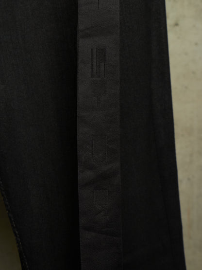 Rick Owens DRKSHDW AW21 "GETHSEMANE" 'BOLANS BOOTCUT' Waxed Flare Denim