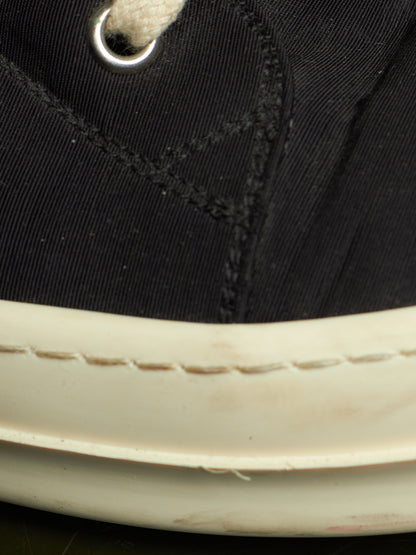 Rick Owens DKRSHDW AW19 “LARRY” Nylon Canvas High-top Vegan Ramones Sneakers