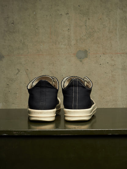 Rick Owens DKRSHDW AW20 “PERFORMA” Contrast Stitch Nylon Canvas Low-top Ramones Sneakers