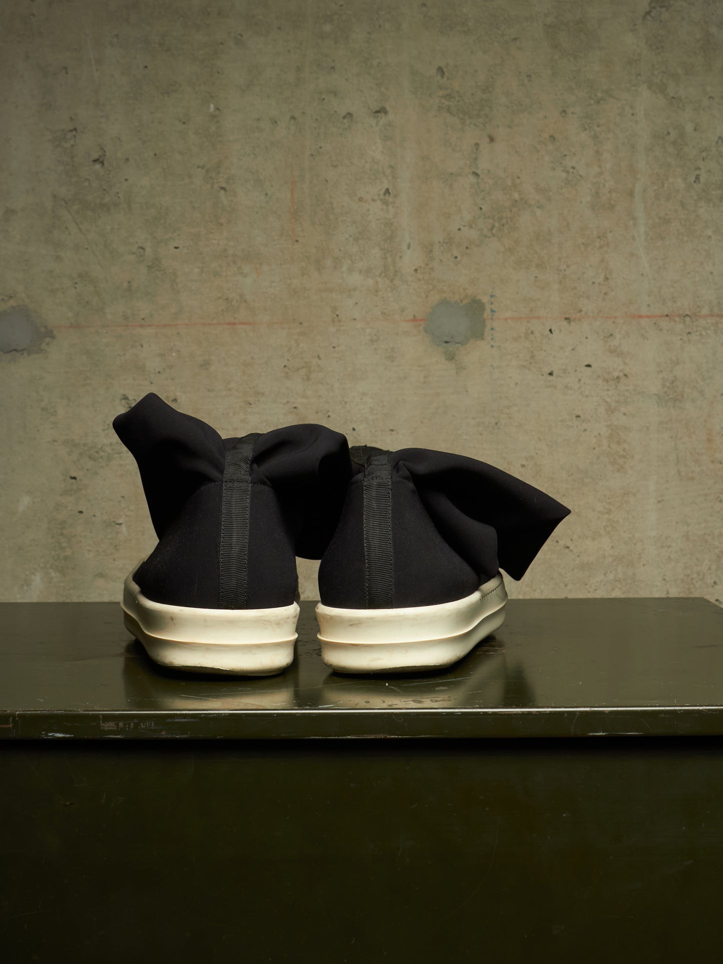 Rick Owens DRKSHDW SS19 "BABEL" Synthetic Sock Ramones Sneakers