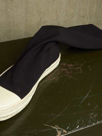 Rick Owens DRKSHDW SS19 "BABEL" Synthetic Sock Ramones Sneakers