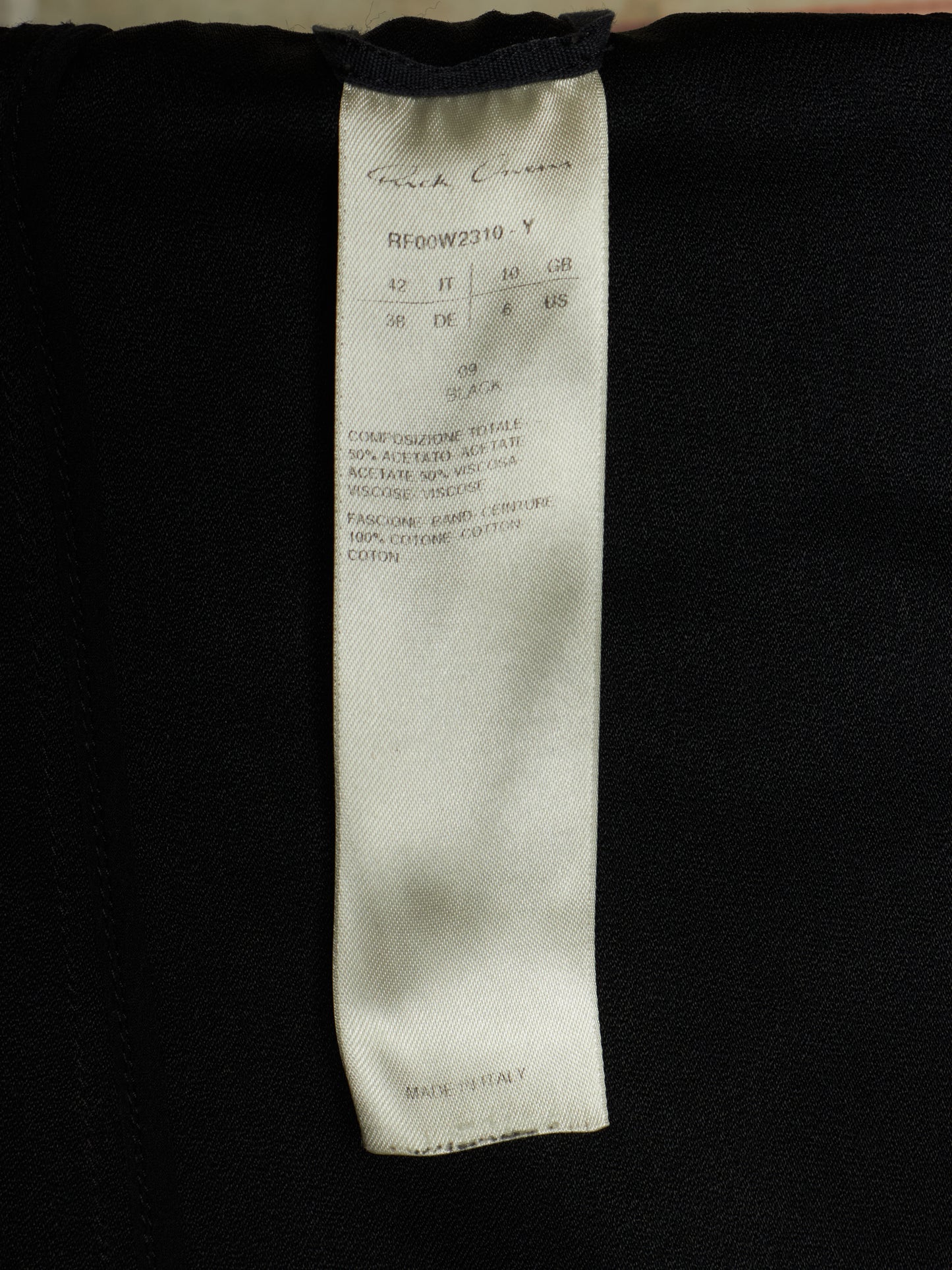 Rick Owens "FOREVER" Drop-Crotch Wool Blend Athletic Pod Shorts