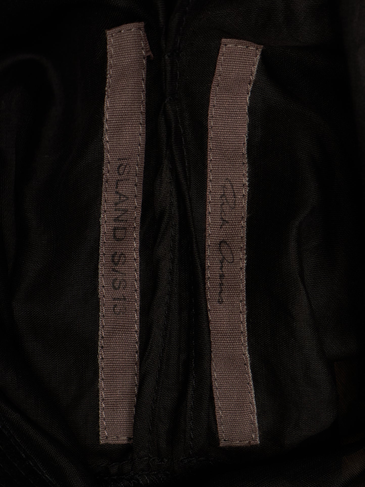 Rick Owens SS13 "ISLAND" Black Cotton Lamb Leather Nun Hat