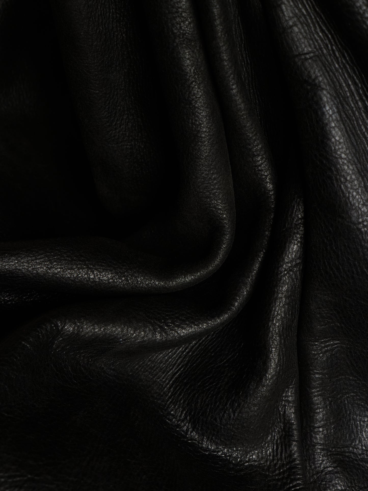 Rick Owens SS18 "DIRT" Black Calf Leather Braided Strap Tote Bag