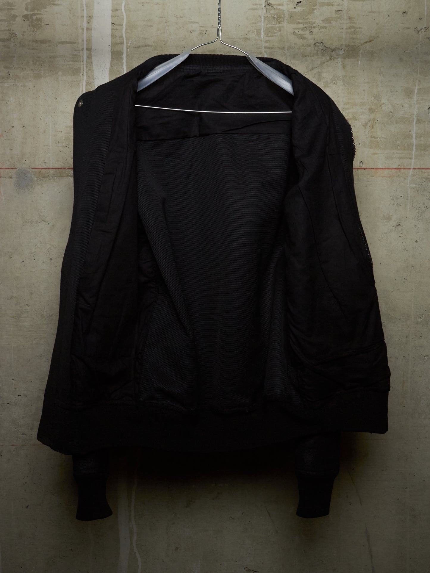 Rick Owens SS18 "DIRT" Cotton Viscose Twill MA-1 Bomber Jacket
