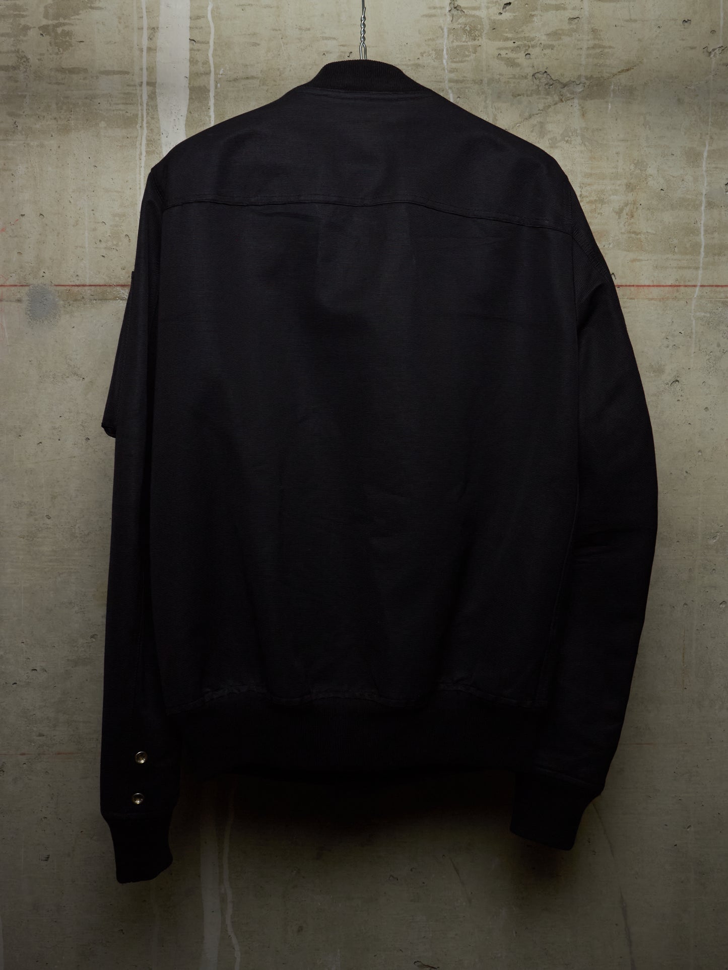 Rick Owens SS18 "DIRT" Cotton Viscose Twill MA-1 Bomber Jacket
