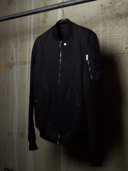 Rick Owens SS18 "DIRT" Cotton Viscose Twill MA-1 Bomber Jacket
