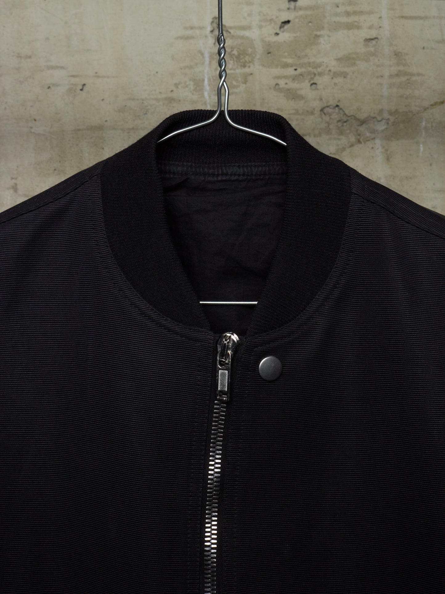 Rick Owens SS18 "DIRT" Cotton Viscose Twill MA-1 Bomber Jacket